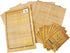 Egyptian Papyrus Blank Paper Set of 20 Sheets for Teaching Ancient Hieroglyphic History, 8x12in (20x30cm) Scrapbooking