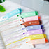 Mr. Pen Pastel Highlighter, 8 pcs Tank Style, Chisel Tip, No Bleed Bible Highlighter for School Supplies