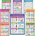 gisgfim Exercise Posters Stretching Yoga Workout Poster Physical Educational Fitness Decoration Physical
