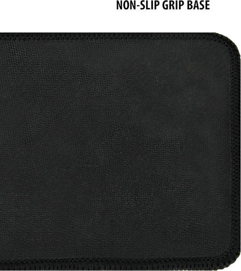 ENHANCE Compact Bluetooth Keyboard Wrist Rest Pad with Soft Memory Foam Support, Anti-Fray Stitching