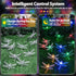 OZS 2PK 40LED 50FT 8 Dragonfly Solar Lights Outdoor Waterproof, Multicolor Solar Fairy Lights with Lighting Modes