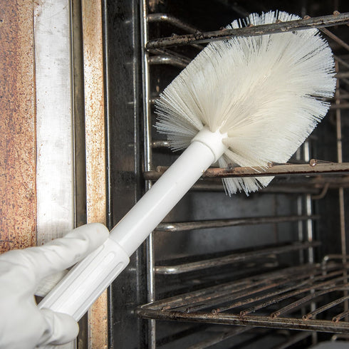 SPARTA Industrial Tank Brush, Pipe Brush, Drain Brush with Handle for Commercial Kitchens, 5 Inch