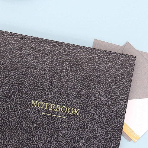 Blue Sky Professional Hardcover Executive Notebook, 160 Ruled Pages, Twin-Wire Binding, 5.75” x 8.5", Gray