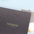 Blue Sky Professional Hardcover Executive Notebook, 160 Ruled Pages, Twin-Wire Binding, 5.75” x 8.5", Gray