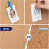 SVOPY 8-Pack Square Cork Bulletin Board Tiles - Extra Thick 12x12 Inches for Home Office Decor and Display