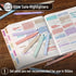 Mr. Pen Aesthetic Highlighters and Gel Pens, 10 Pack, Pastel Colors, No Bleed for Bible Study
