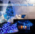 100 Count 26.9 Holiday Essence Blue LED Xmas String Light Green Wire Ft Incandescent Hanukkah Traditional Light