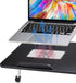 8AMTECH Lap Desk for Laptop, Ajustable Laptop Table with Cooling Fan Office Desk for Working, Reading, Writing, Drawing
