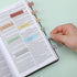 Mr. Pen Transparent Sticky Note Set, 410 Pack, Divider Tabs, Morandi Colors, Translucent Sticky Notes for Planner
