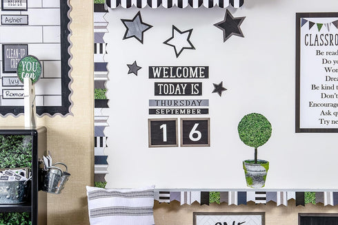 Teacher Created Resources Modern Farmhouse Perpetual Calendar Mini Bulletin Board