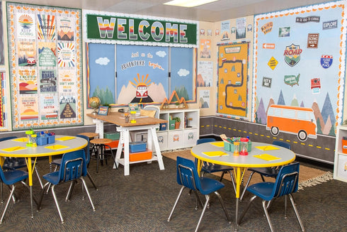 Teacher Created Resources Fun Size Bulletin Board Roll - 18" x 12', Road
