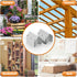 2x4 90 Shelves,Furniture,Fence-15 L Corner Brackets Heavy Duty, Angle Iron with Holes, Galvanized Degree Joist Bracket