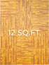 Pack (12 12 VViViD Interlocking EVA Foam Floor Mat Tile Tiles, sq ft) Light Wood, Non-Slip, Sound Dampening