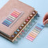Mr. Pen Sticky Tabs, 1600 Pcs Colorful Transparent Book Tabs, Page Markers for Annotating Books