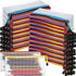 Harloon 150 Pack Bulk Pencil Pouch, 9.5 x 4.5 Inch Clear Mesh Zipper Cases for Office, Travel, Cosmetics, Toiletry Bags