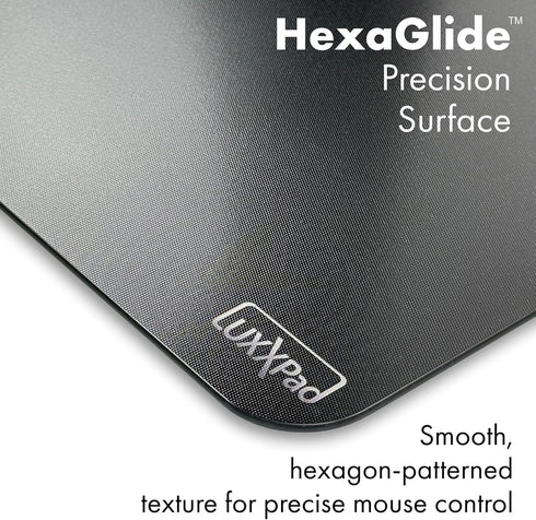 Glassboard Studio LuxxPad Tempered Glass Mouse Pad, Enhanced Precision for Gaming & Work, Durable & Scratch-Resistant,