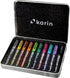 Karin DecoBrush Metallic Markers Set, Permanent Metallic Paint Pens for Black Paper