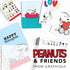 Graphique Peanuts Snoopy Typewriter Reporter Journal, 150 Lined Sheets, 3" x 8.75, Charles Schulz Design