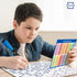 SCRIBBLEDO 11" x 14" Dry Erase Multiplication Chart Whiteboard, Double Sided for Homeschool Classroom