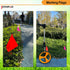 White Marking Flags for Lawn, 30 Pack Boundary Flags, 15x4x5 Inch Dog Training, Invisible Fence, Surveyor Flags