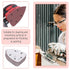 Bates Mouse Detail Sander Sandpaper, 100 pcs Assortment, 40/80/120/180/240 Grits, Red Sanding Pads