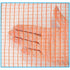 12 Kidkusion Driveway Safety Net for Outdoor Play| Ft. | Visual Boundary for Playtime Safety | Orange | Made in USA