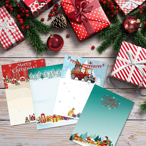 Christmas Sticky Notes: Winter Scene Notepads, Snowman Note Pads, Self-Adhesive Removable Notes, 6 Pieces