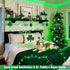600 168Ft 8 JMEXSUSS LED Green St Patricks Day String Lights, Clear Wire Christmas Lights for Indoor Outdoor Tree Yard