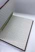Eccolo Lined Executive Journal Notebook, Gold Edges, 256 Pages, Acid-Free Paper, Hard Cover, Brown, 8 x 10 inches