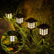 GIGALUMI Solar Outdoor Lights, 8 Pack LED Waterproof Solar Lights, Maintain 10 Hours of Lighting for Garden, Landscape,