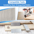 meite 18 Gauge Stainless Steel Brad Nails: 3/4 Inch 18GA Nails for Pneumatic and Electric Brad Nailer Gun