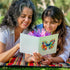 Pop-Up Flower Greeting Card with Butterfly - Perfect for Any Occasion