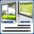 Bar,17-50 Inch Black-1Pcs Sliding Door Security Bar,Window Inside Security Adjustable Patio Glass Door/Window Lock Bar