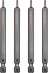 Mayhew Tools 19514-4 USA SAE Ball Hex Power Bit, 4-Pack, 5/64 x 3.5"