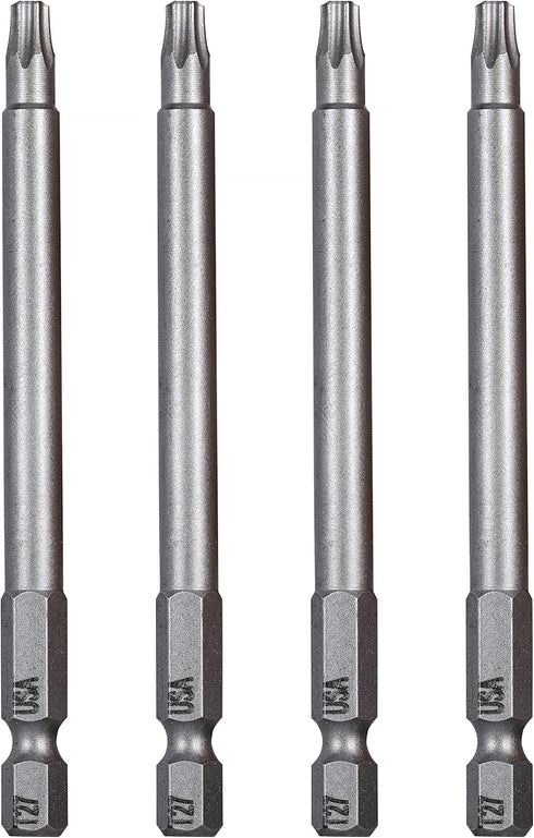 Mayhew Tools 19338-4 USA Torx Power Bit, T27 x 3.5", 4-Pack by Mayhew Tools