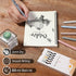 Mr. Pen Retractable Gel Pens, 6 Pack, Black Ink, Cat's Tail Fine Point 0.5mm Aesthetic Pens for Journaling