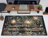 Forest Library Book Mouse Pad, Mystical Green Tree House XXL Extended Gaming Desk Mat for Women 31.5x15.7 in