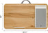 LAPGEAR Home Office Lap Desk with Device Ledge, Mouse Pad, and Phone Holder - Oak Woodgrain, Fits up to 15.6 Inch