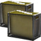 EASEPRES 2 Pack Desk Hanging File Organizer, Mesh Metal Letter-Size Desktop File Holder Box for Filing Folder Storage