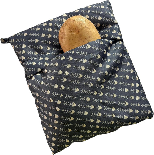 2-Packs 4 Potato Microwave Bag - Reusable Pouch and Potato Cooker for Perfect Potatoes in Minutes