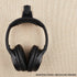 onsogi (1 Pack) Fabric Wall Headphone Stand for Office, Cubicle Headphone Holder for Work Decor, Space-Saving Hanger