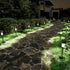 SOLPEX 16 Pack Solar Outdoor Lights Pathway, Stainless Steel Solar Lights Outdoor