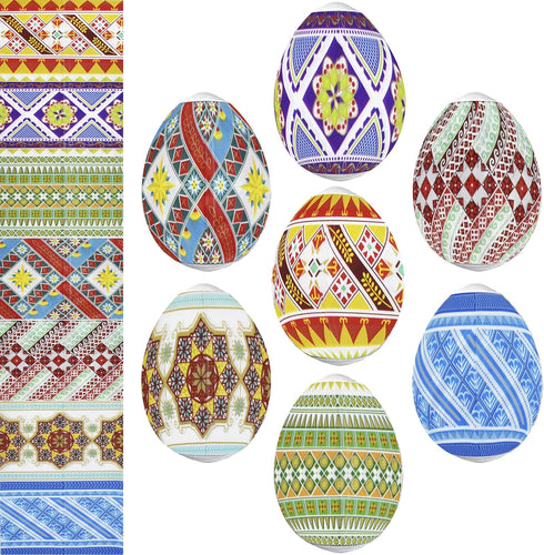 Thermo Heat Shrink Sleeve Decoration Easter Egg Wraps Pysanka Pysanky (Ornaments)