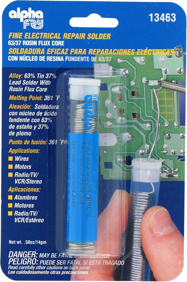 Alpha Metals 13463 .5oz Electric Repair Solder by Alpha Metals