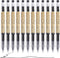RIANCY Gel Ink Pen Japanese Style Liquid Ink Rollerball Pens Inking Pens Quick Drying 0.35mm Ultra Fine Point Ballpoint Maker Pen Premium for Office School stationery Supply by RIANCY
