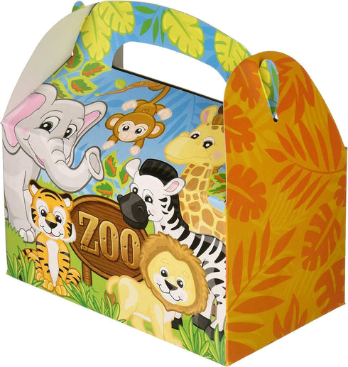 Adventure Planet 6.25-inch 12 Pack Rhode Island Novelty Zoo Animal Treat Boxes (Bulk Boxes)