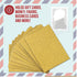 Iconikal Kraft Mini Special Occasion Envelopes, 4 x 2.75 inches, 100-Count by Iconikal