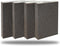 4 Pack Hand Sanding Sponge Set -120 220 320 400 Grit- Coarse