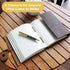 Leather Bound Journal for Men and Women, Handmade Gift Set with Tree of Life Embossed Journal