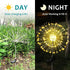 2 Pack 120 JJGoo Outdoor Solar Lights Firework, LEDs Waterproof Solar Lights for Outside Garden Yard Pathway Fence